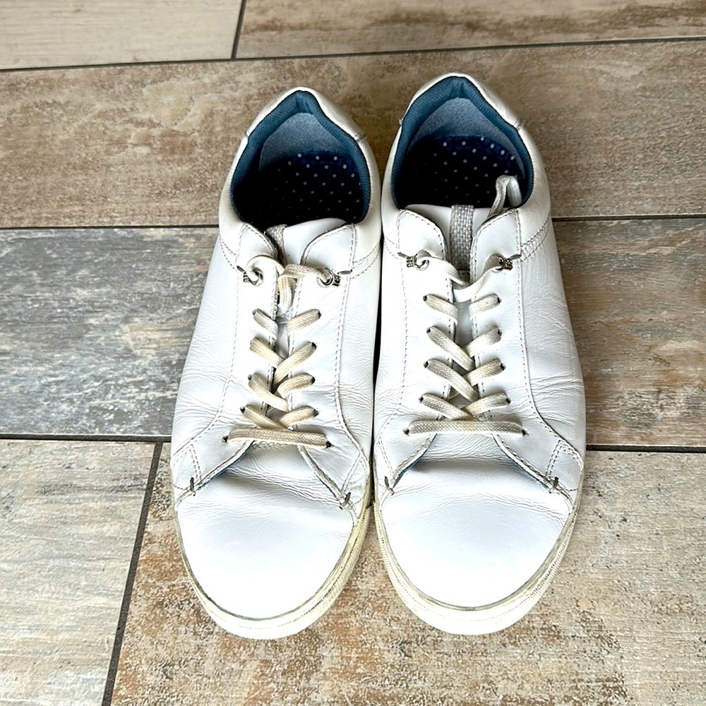 Ted Baker Mens White Casual Sneakers